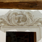 Frammento di finto affresco