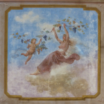 Restauro di soffitto dipinto XIX - primas