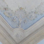 Restauro di soffitto dipinto XIX sec-Dopo