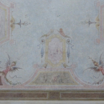 Restauro di soffitto dipinto XIX sec-Dopo