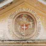 Stemma Storico a Fresco -Prima dell'Intervento