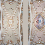 Restauro di Volta Decorata a Tempera - Dopo