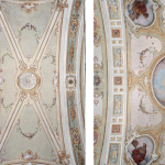 Restauro di Volta Decorata a Tempera - Dopo