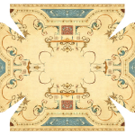Bozzetto per Soffitto Dipinto a Grottesca